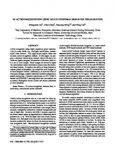 3D Action Recognition Using Multi-temporal Skeleton Visualization