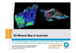 3D Mineral Map of Australia