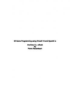 3D Programming Tome