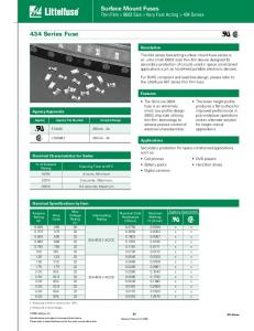 434 Series - Littelfuse