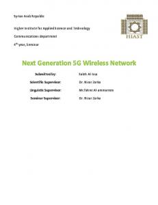 5G wireless Network