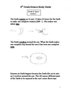 8th Grade Science Study Guide 1