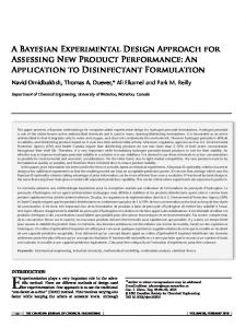 A Bayesian experimental design approach for ... - Wiley Online Library