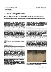 A Case of Trichogerminoma