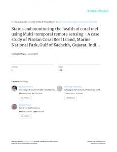 A case study of Pirotan Coral Reef Island