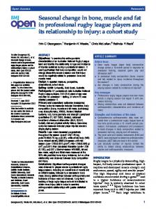 a cohort study - BioMedSearch