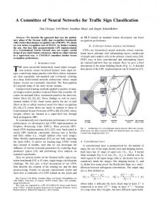 A Committee of Neural Networks for Traffic Sign Classification - Idsia