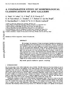 a comparative study of morphological