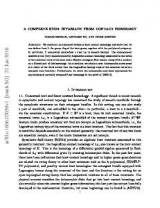 A COMPLETE KNOT INVARIANT FROM CONTACT HOMOLOGY