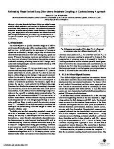 a cyclostationary approach