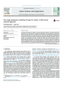 A DEA-neural network approach