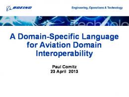 A Domain-Specific Language for Aviation Domain ... - IEEE Xplore