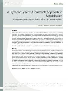 A Dynamic Systems/Constraints Approach to ... - Semantic Scholar