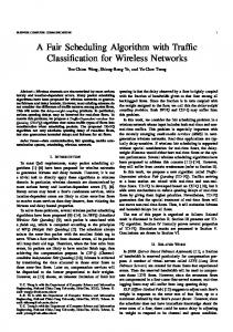 A Fair Scheduling Algorithm with Traffic Classification for ... - CiteSeerX