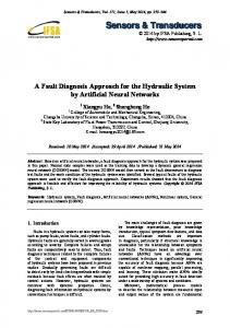 A Fault Diagnosis Approach for the Hydraulic System by Artificial