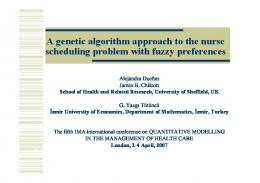 A genetic algorithm approach to the nurse scheduling problem with ...