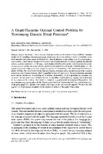 A graph-theoretic optimal control problem for terminating ... - Deep Blue