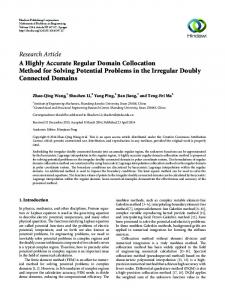 A Highly Accurate Regular Domain Collocation Method for Solving