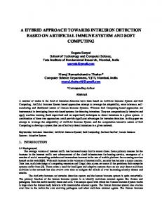 a hybrid approach towards intrusion detection based on ... - arXiv
