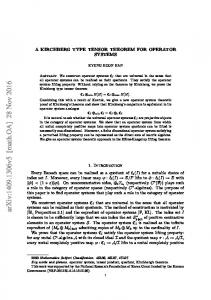 A Kirchberg type tensor theorem for operator systems