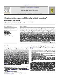 A linguistic decision support model for QoS ... - Semantic Scholar