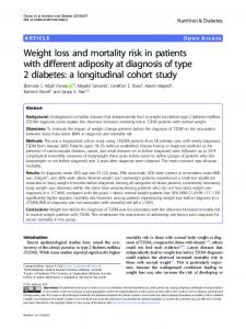 a longitudinal cohort study