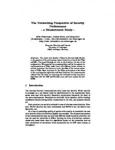 a Measurement Study - Semantic Scholar