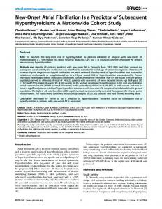 A Nationwide Cohort Study - CiteSeerX