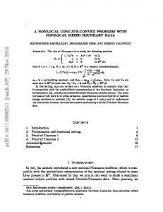 A nonlocal concave-convex problem with nonlocal mixed boundary data