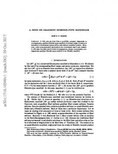 A note on gradient Einstein-type manifolds