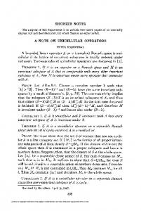 A note on unicellular operators