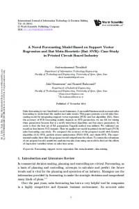 A Novel Forecasting Model Based on Support