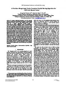 A Partition-Merge Based Cache-Conscious Parallel Sorting Algorithm ...