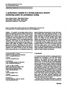 A performance analysis of a wireless body-area network monitoring ...