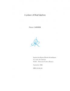 A primer of Hopf algebras