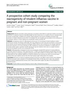 A prospective cohort study comparing the ... - Springer Link