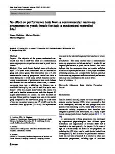 a randomised controlled trial