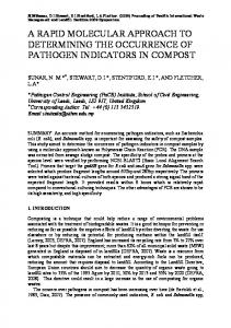 a rapid molecular approach to determining the occurrence of ... - arXiv