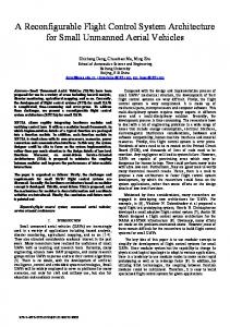 A Reconfigurable Flight Control System Architecture for ... - IEEE Xplore