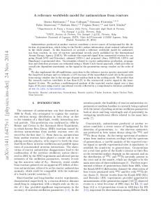 A reference worldwide model for antineutrinos from ... - INFN-Ferrara