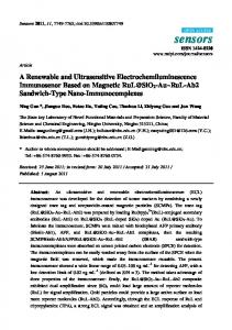 A Renewable and Ultrasensitive ... - Semantic Scholar