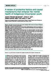 A review of protective factors and causal mechanisms that ... - CiteSeerX