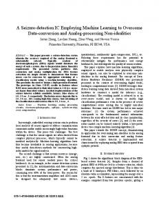 A Seizure-detection IC Employing Machine Learning to ... - IEEE Xplore