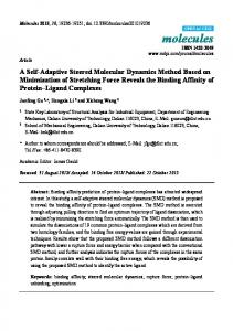 A Self-Adaptive Steered Molecular Dynamics