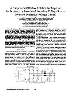 A Simple and Effective Solution for Superior ... - IEEE Xplore