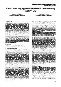 A Soft Computing Approach to Dynamic Load Balancing in 3GPP LTE