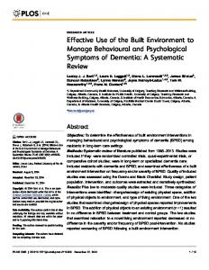 A Systematic Review - Plos