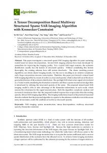 A Tensor Decomposition Based Multiway