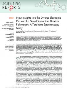 A Terahertz Spectroscopy Study - Nature