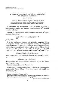 a unified treatment of some theorems